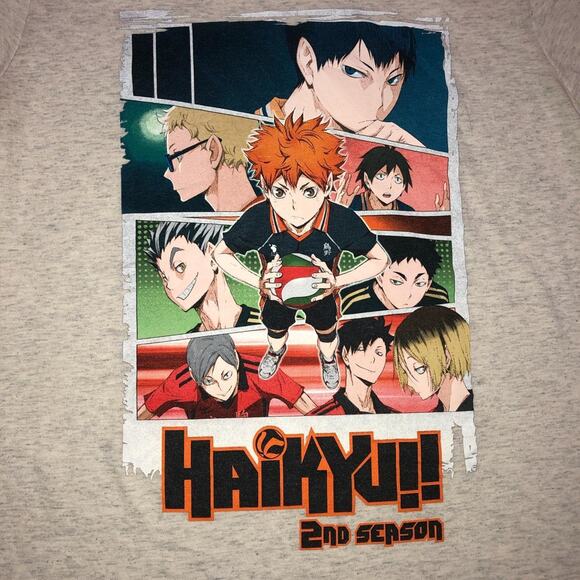 Women’s Beige ‘Haikyu!! 2nd Season’ Graphic Tee - Picture 4 of 4